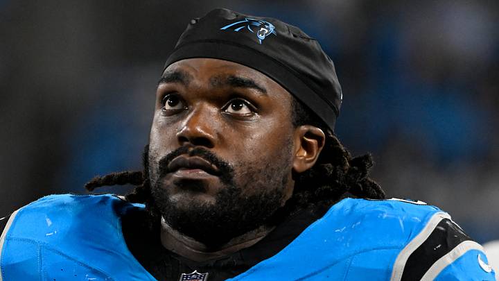 Carolina Panthers offensive lineman Ja'Tyre Carter 
