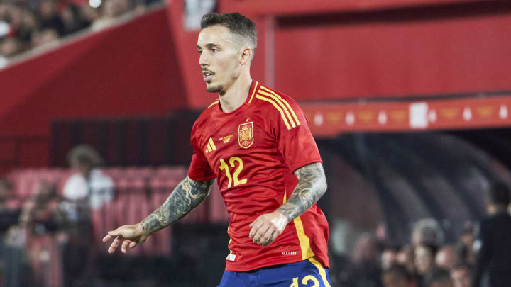 Alejandro Grimaldo, latéral gauche de l'Espagne.