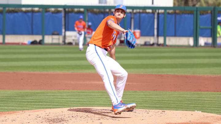 Pierce Coppola accounted for eight strikeouts in five innings as the Florida Gators swept Dayton.