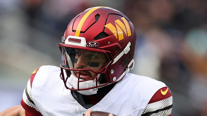 Washington Commanders quarterback Marcus Mariota