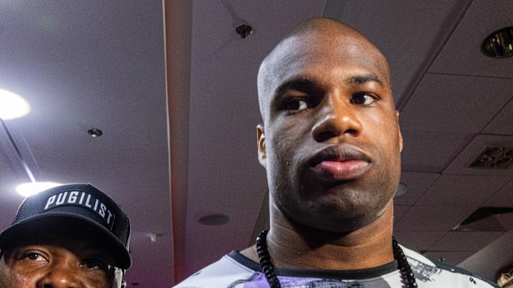 WBO Champ Daniel Dubois and his trainer, Don Charles