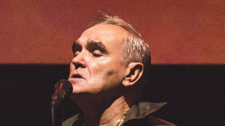Morrissey performs in concert
