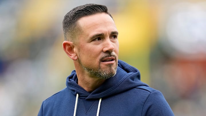 Green Bay Packers head coach Matt LaFleur Green Bay Packers head coach Matt LaFleur