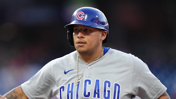 Chicago Cubs catcher Moises Ballesteros