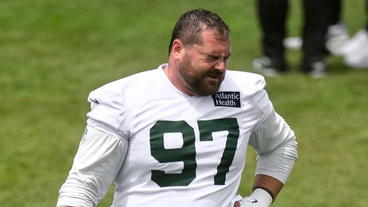 New York Jets defensive lineman Harrison Phillips New York Jets defensive lineman Harrison Phillips