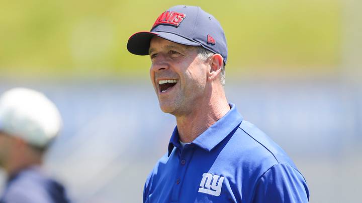 New York Giants - head coach John Harbaugh New York Giants - head coach John Harbaugh
