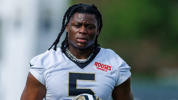 New Orleans Saints running back Kendre Miller