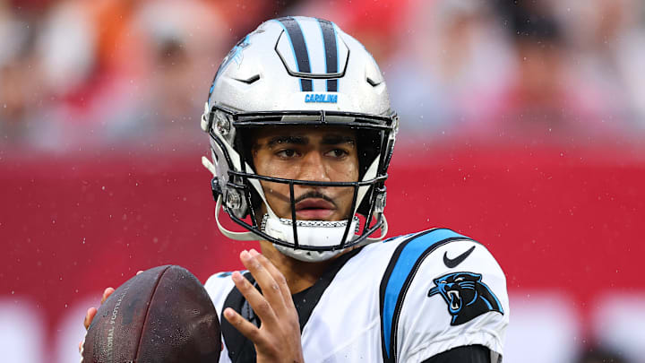 Carolina Panthers quarterback Bryce Young Carolina Panthers quarterback Bryce Young