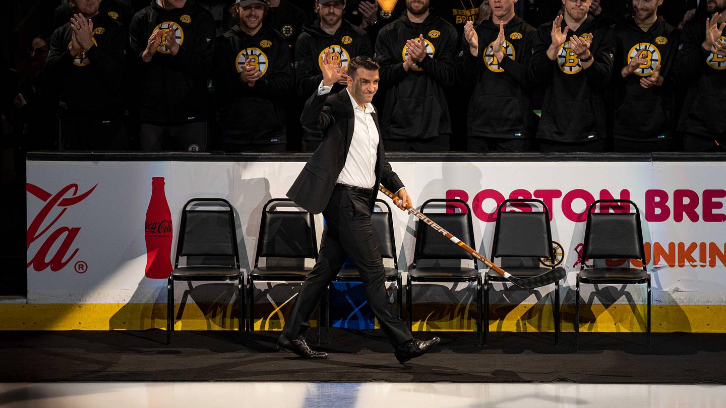Patrice Bergeron's place in Bruins history is now permanent