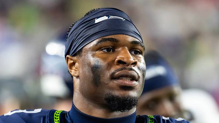Seattle Seahawks safety Nick Emmanwori during Super Bowl LX
