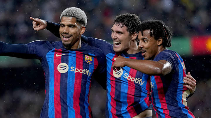 Andreas Christensen, Ronald Araujo, Jules Kounde - FC Barcelone