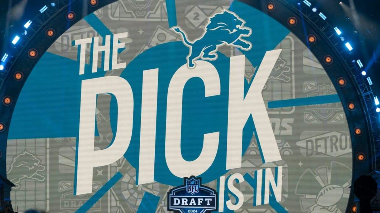 Detroit Lions 2026 NFL Draft Landing Page