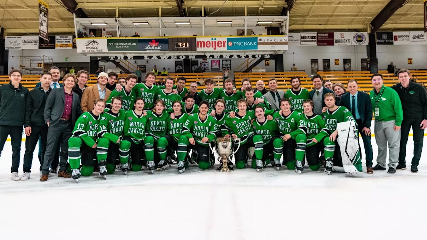 UND Wins Penrose Cup, While CCHA, ECAC Titles Go Down To Last Day:  Puck Drop