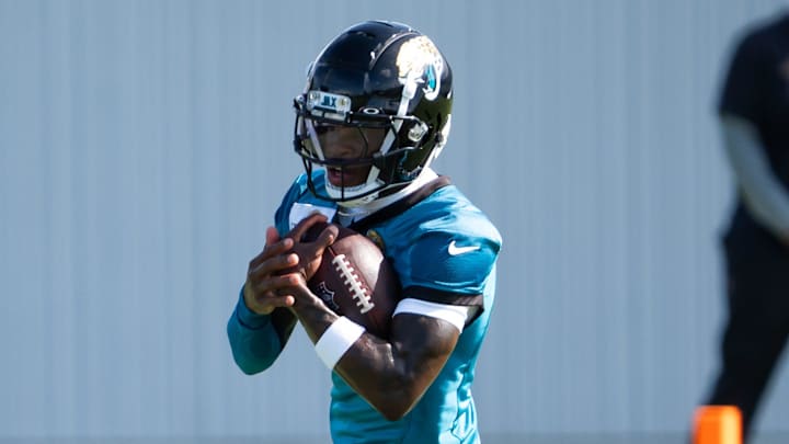 Jaguars CB/WR Travis Hunter will be a top-five overall selection in most 2025 dynasty rookie-only fantasy drafts. 