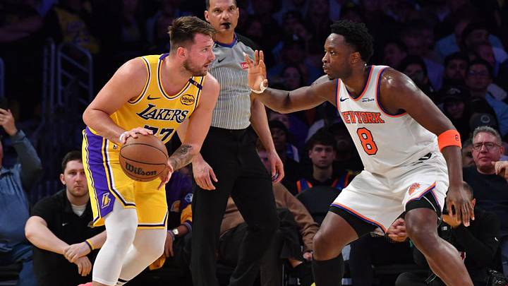 The Lakers and the Knicks have two of the more classic uniforms in the NBA The Lakers and the Knicks have two of the more classic uniforms in the NBA