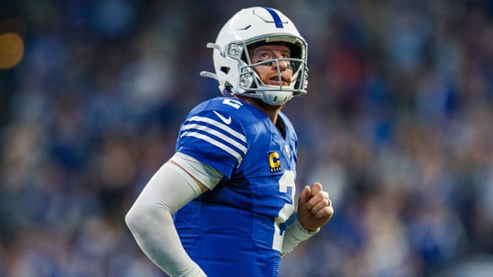 The Colts are apparently done with Carson Wentz. 