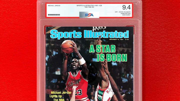 Sports Illustrated 12/10/1984 Michael Jordan “A Star Is Born” graded 9.4 by PSA Sports Illustrated 12/10/1984 Michael Jordan “A Star Is Born” graded 9.4 by PSA