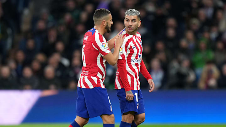 Angel Correa y Koke