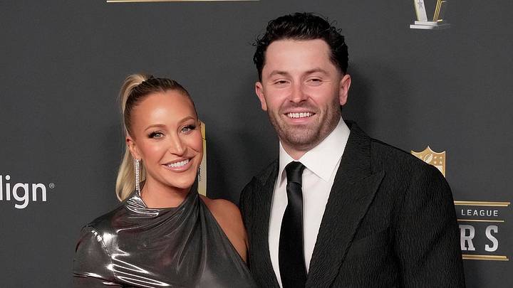 Emily and Baker Mayfield