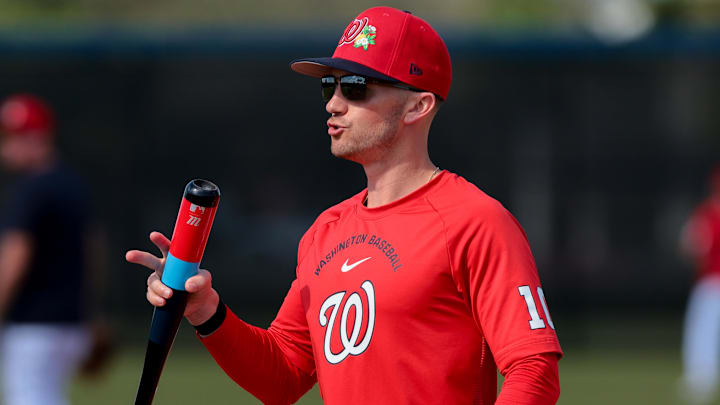 Washington Nationals manager Blake Butera