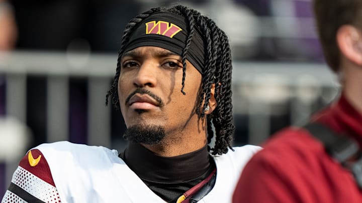 Washington Commanders quarterback Jayden Daniels Washington Commanders quarterback Jayden Daniels