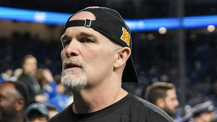 Washington Commanders head coach Dan Quinn Washington Commanders head coach Dan Quinn