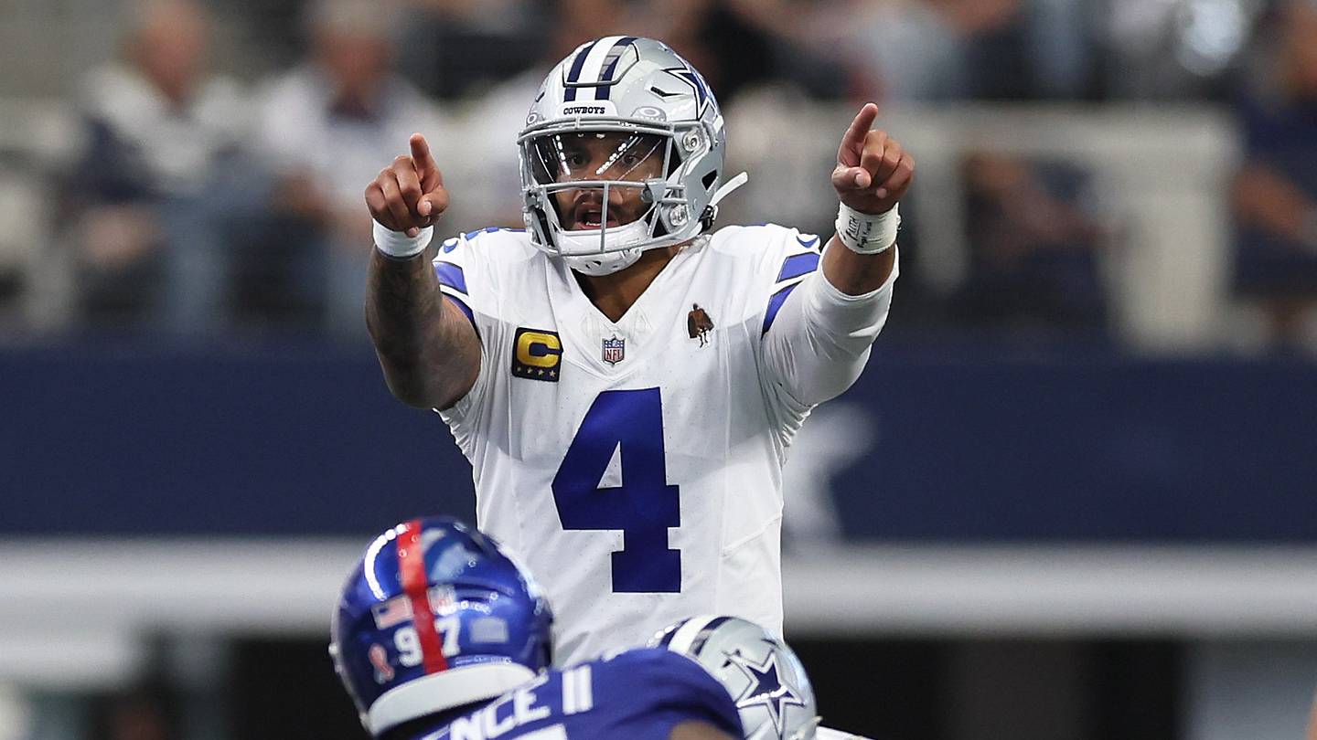 Cowboys vs. Giants live player stats, box score and match stats for Week 1 Sunday Night Football