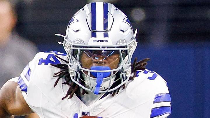 Dallas Cowboys running back Jaydon Blue Dallas Cowboys running back Jaydon Blue
