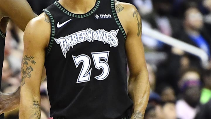 The Timberwolves last donned the classic black jerseys in 2018-19.