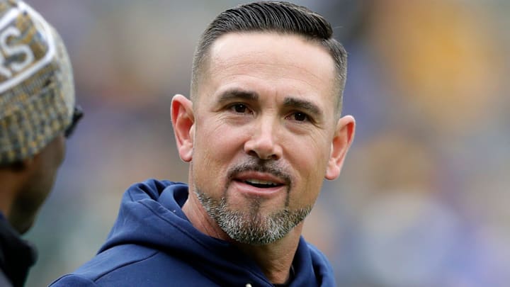 Green Bay Packers head coach Matt LaFleur Green Bay Packers head coach Matt LaFleur