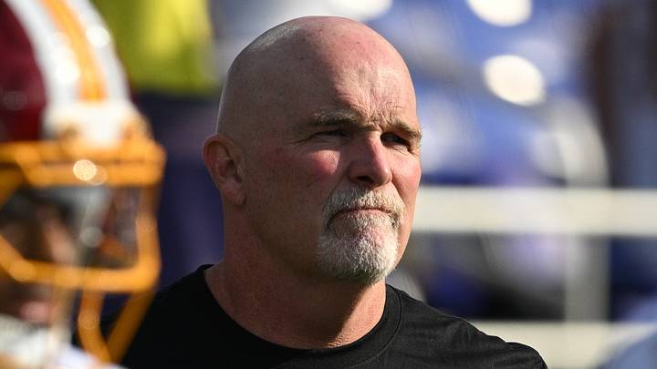 Washington Commanders head coach Dan Quinn 