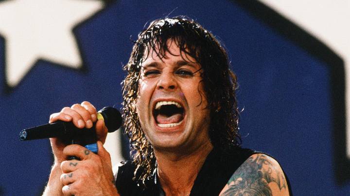 Ozzy Osbourne performs at Moscow Music Peace Festival 1989