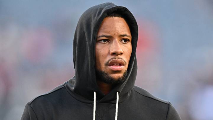 Philadelphia Eagles running back Saquon Barkley. Philadelphia Eagles running back Saquon Barkley.
