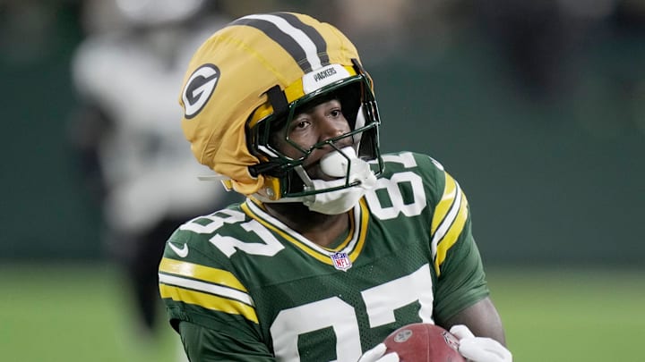 Green Bay Packers wide receiver Romeo Doubs