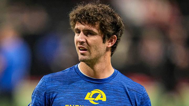 Los Angeles Rams quarterback Stetson Bennett.