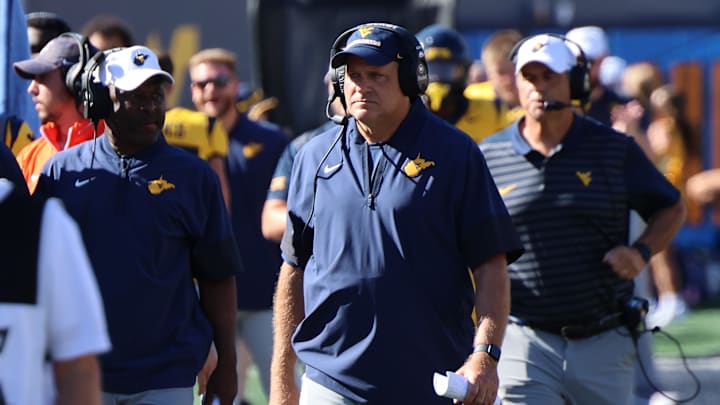 West Virginia University head coach Rich Rodriguez West Virginia University head coach Rich Rodriguez