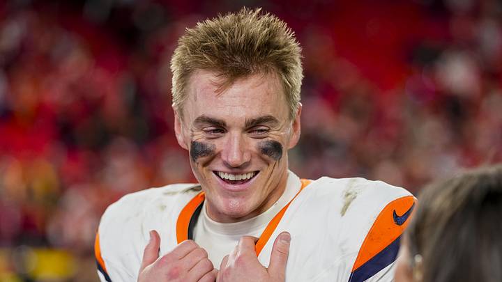 Denver Broncos quarterback Bo Nix 