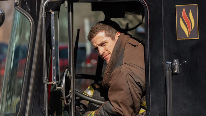 CHICAGO FIRE -- "Permanent Damage" Episode 13019 -- Pictured: Jake Lockett as Sam Carver 