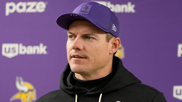 Minnesota Vikings head coach Kevin O'Connell Minnesota Vikings head coach Kevin O'Connell