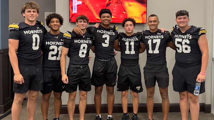 Bishop Moore football team's camaraderie is a great strength heading into the 2025 season. The Hornets last year finished 10-3 and advanced to the Class 3A regional finals. Bishop Moore football team's camaraderie is a great strength heading into the 2025 season. The Hornets last year finished 10-3 and advanced to the Class 3A regional finals.