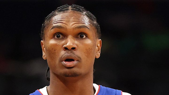 Mar 17, 2026; Washington, District of Columbia, USA; Detroit Pistons guard Ausar Thompson (9) : Daniel Kucin Jr.-Imagn Images Mar 17, 2026; Washington, District of Columbia, USA; Detroit Pistons guard Ausar Thompson (9) : Daniel Kucin Jr.-Imagn Images