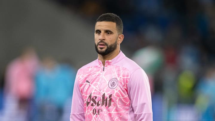 Kyle Walker during UEFA Champions league match, SK Slovan Bratislava - Manchester City , 01. october 2024 Copyright: xMICHALxFAJT,ZOSPORTU.SKx DSC_1587