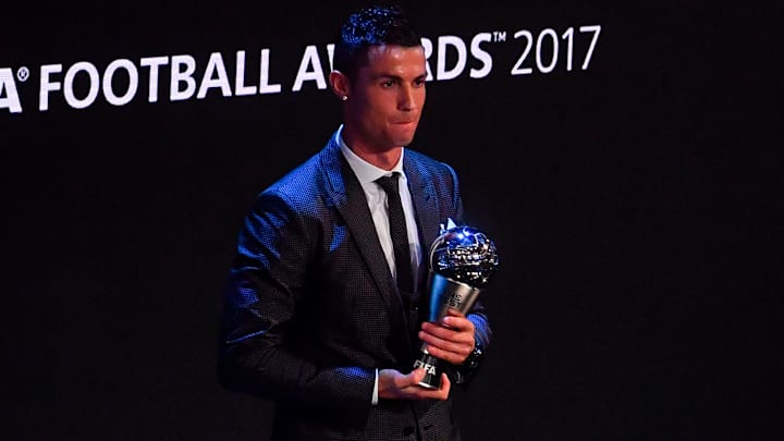 Cristiano Ronaldo ganó dos veces el premio The Best, en 2016 y 2017