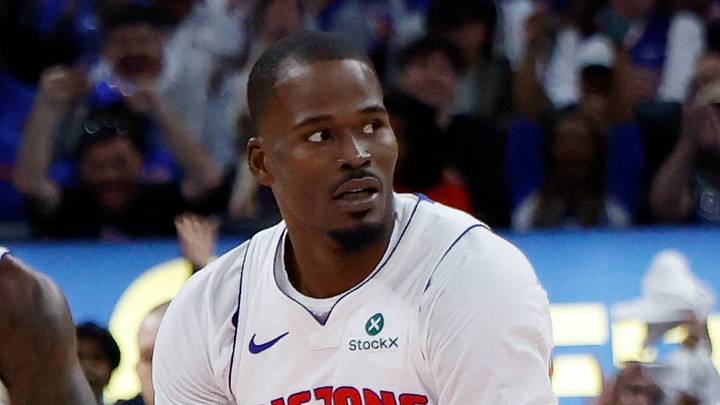 Oct 20, 2026; Detroit, Michigan, USA; Detroit Pistons guard Javonte Green (31) celebrates after he makes a three point basket in the second half against the Boston Celtics at Little Caesars Arena. Mandatory Credit: Rick Osentoski-Imagn Images Oct 20, 2026; Detroit, Michigan, USA; Detroit Pistons guard Javonte Green (31) celebrates after he makes a three point basket in the second half against the Boston Celtics at Little Caesars Arena. Mandatory Credit: Rick Osentoski-Imagn Images
