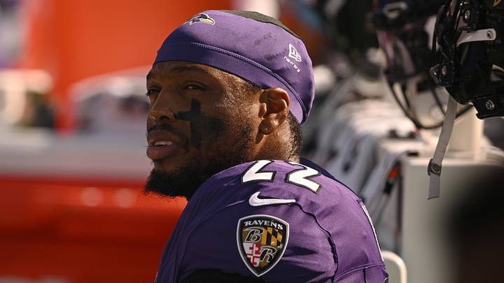Baltimore Ravens running back Derrick Henry