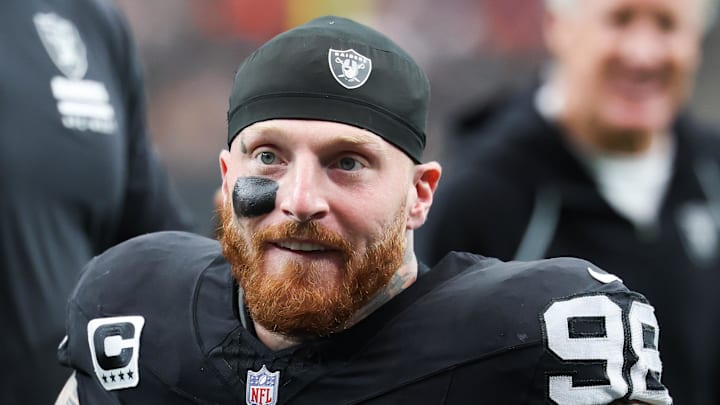 Las Vegas Raiders defensive end Maxx Crosby