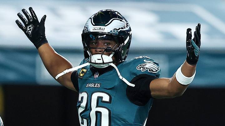 Philadelphia Eagles running back Saquon Barkley