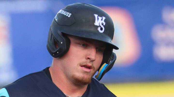 Winston-Salem’s Caleb Bonemer rounds third base after hitting a home run during their game versus the Hudson Valley Renegades on May 5, 2026. Winston-Salem’s Caleb Bonemer rounds third base after hitting a home run during their game versus the Hudson Valley Renegades on May 5, 2026.