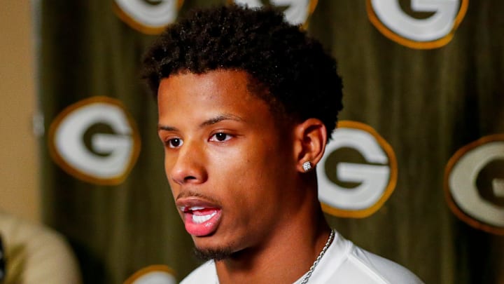 Green Bay Packers wide receiver Matthew Golden