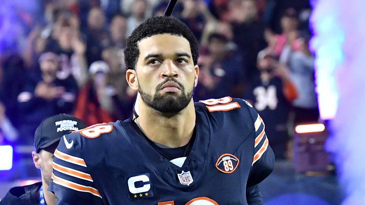 Chicago Bears quarterback Caleb Williams